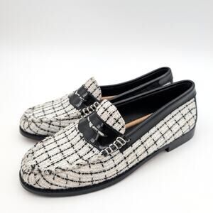 G. H Bass Whitney Tweed Weejuns Penny Loafers Shoes Women's Size US8.5M EU39